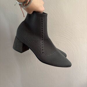 Eileen Fisher Gray Ankle Boots